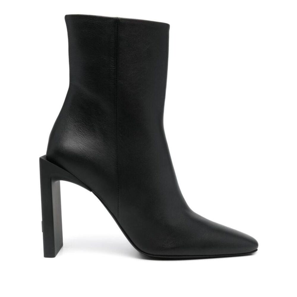 FEAR OF GOD Women's Sculptural Heel Pointed Toe Ankle Boots Women BLACK